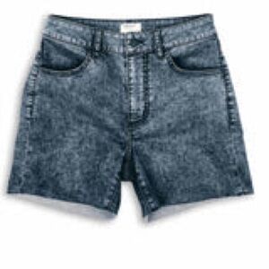 Ripton Womens Acid Black Jorts